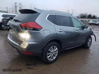 2017 Nissan Rogue SL with VIN 5N1AT2MV2HC880380, listed as a Copart auction lot 84898614 with 24,708 mi miles and Salvage Title. Bid and sale history available at carsss.com. Image 3.