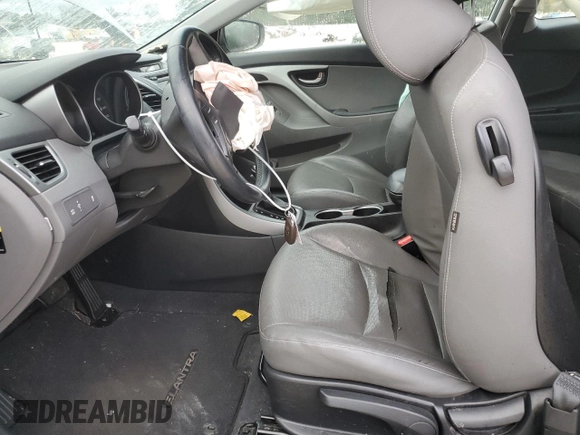 2014 Hyundai Elantra Coupe with VIN KMHDH6AH5EU026736, listed as a Copart auction lot 38143974 with 140,745 mi miles and Non Repairable. Bid and sale history available at carsss.com. Image 7.