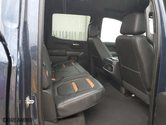 2019 GMC Sierra 1500 AT4 with VIN 3GTP9EEDXKG308417, listed as a Copart auction lot 51839645 with 76,897 mi miles and Salvage Title. Bid and sale history available at carsss.com. Image 10.