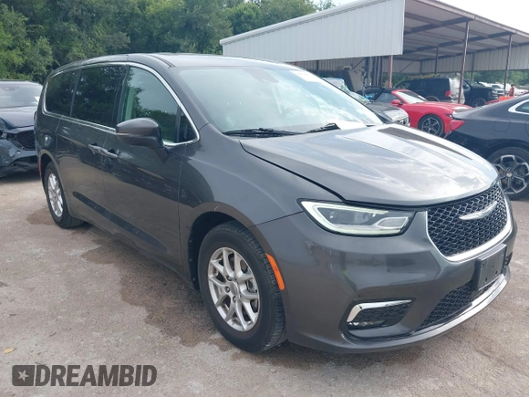 2023 Chrysler Pacifica Touring L with VIN 2C4RC1BG8PR594481, listed as a IAAI auction lot 42618839 with 60,748 mi miles and . Bid and sale history available at DreamBid. Image 1.