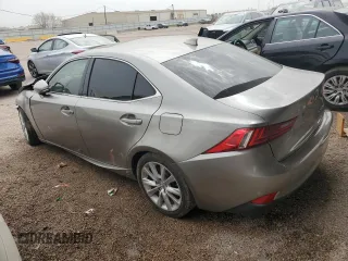 2016 Lexus IS 200t with VIN JTHBA1D27G5035640, listed as a Copart auction lot 46636135 with 128,596 mi miles and Clean Title. Bid and sale history available at DreamBid. Image 2.