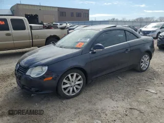 2008 Volkswagen Eos Turbo with VIN WVWBA71F78V047459, listed as a Copart auction lot 50641005 with 155,583 mi miles and Salvage Title. Bid and sale history available at DreamBid. Image 1.