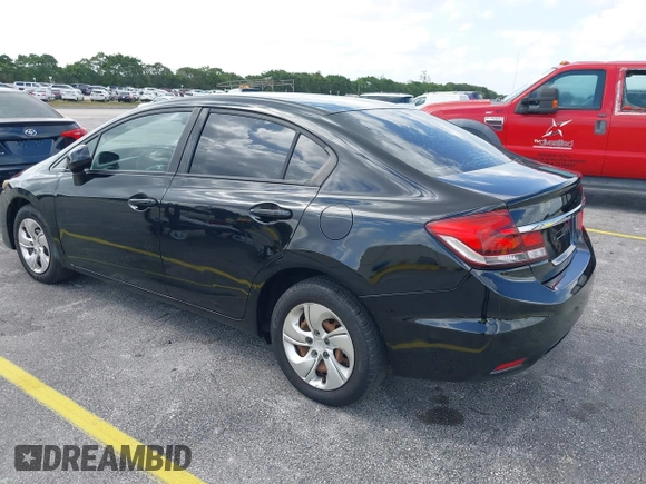 2013 Honda Civic LX z VIN 19XFB2F55DE205006, wystawiony jako IAAI lot #42319899 z przebiegiem 114 901 mil mil oraz . Historia ofert i sprzedaży dostępna na DreamBid. Obrazek 3.