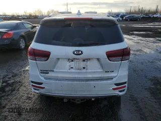 2018 Kia Sorento SX with VIN 5XYPKDA58JG353964, listed as a Copart auction lot 49815195 with 174,753 mi miles and Salvage Title. Bid and sale history available at carsss.com. Image 6.
