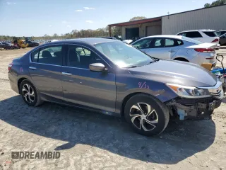 2016 Honda Accord Sedan LX with VIN 1HGCR2F31GA158675, listed as a Copart auction lot 52211745 with 137,783 mi miles and Salvage Title. Bid and sale history available at carsss.com. Image 4.