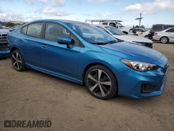 2018 Subaru Impreza Special Sports z VIN 4S3GKAM61J3618621, wystawiony jako Copart lot #50636275 z przebiegiem 54 285 mil mil oraz Szkoda całkowita • Salvage title. Historia ofert i sprzedaży dostępna na DreamBid. Obrazek 4.