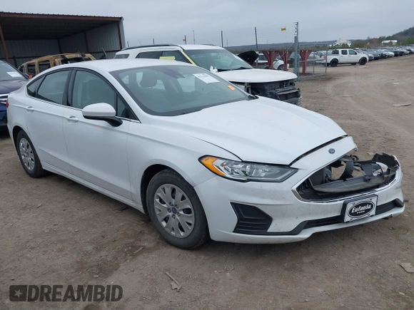2019 Ford Fusion S with VIN 3FA6P0G72KR268355, listed as a IAAI auction lot 41514065 with 40,099 mi miles and . Bid and sale history available at DreamBid. Image 1.