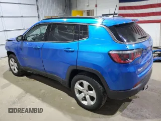 2019 Jeep Compass Latitude с VIN 3C4NJDBB0KT594099, выставлен на аукционе Copart как лот 57727035 с пробегом 38 385 миль миль и Списание • Salvage title. История ставок и продаж доступна на DreamBid. Изображение 2.