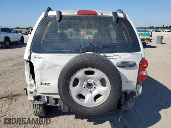 2004 Jeep Liberty Sport with VIN 1J4GK48K84W118848, listed as a Copart auction lot 43061675 with 116,406 mi miles and Salvage Title. Bid and sale history available at DreamBid. Image 6.