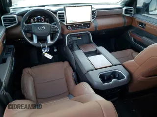 2024 Toyota Tundra 1794 Edition with VIN 5TFMA5DB4RX229874, listed as a Copart auction lot 41369945 with 6,835 mi miles and Salvage title. Bid and sale history available at DreamBid. Image 8.