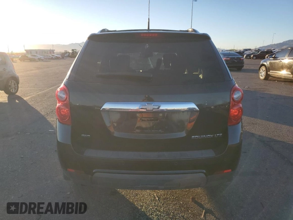 2012 Chevrolet Equinox LTZ with VIN 2GNFLGEK7C6218461, listed as a Copart auction lot 84112844 with 130,006 mi miles and Salvage Title. Bid and sale history available at carsss.com. Image 6.