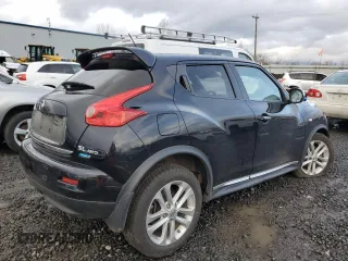2013 Nissan Juke SV with VIN JN8AF5MV0DT228935, listed as a Copart auction lot 44657985 with 70,812 mi miles and Salvage Title. Bid and sale history available at carsss.com. Image 3.