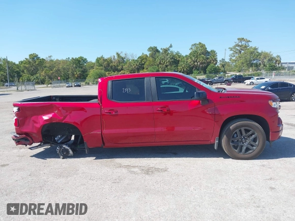 2025 Chevrolet Silverado 1500 RST with VIN 3GCPADED5SG204239, listed as a IAAI auction lot 42055666 with 496 mi miles and . Bid and sale history available at DreamBid. Image 13.