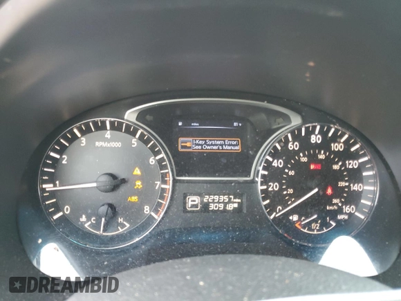 2014 Nissan Altima 2.5 S with VIN 1N4AL3AP5EC100437, listed as a Copart auction lot 50254225 with 229,357 mi miles and Salvage Title. Bid and sale history available at carsss.com. Image 9.