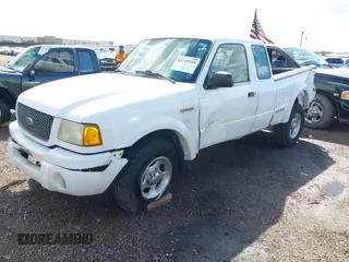 2001 Ford Ranger XLT Appearance with VIN 1FTYR14EX1PB68855, listed as a IAAI auction lot 41749353 with 277,238 mi miles. Bid and sale history available at carsss.com. Image 2.