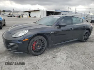 2014 Porsche Panamera GTS with VIN WP0AF2A75EL083604, listed as a Copart auction lot 71797684 with 90,193 mi miles and Salvage Title. Bid and sale history available at DreamBid. Image 1.