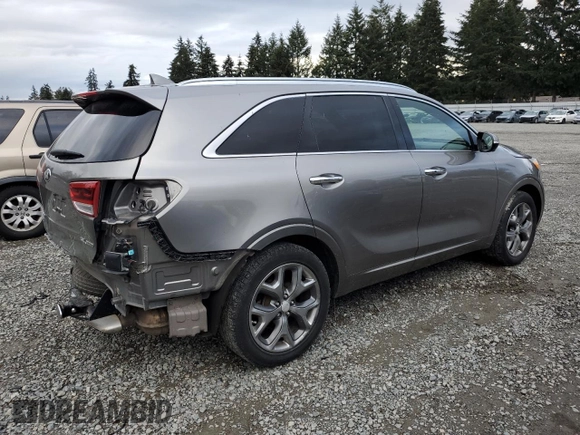 2016 Kia Sorento SXL with VIN 5XYPK4A10GG050814, listed as a Copart auction lot 80686164 with 105,935 mi miles and Salvage Title. Bid and sale history available at carsss.com. Image 3.