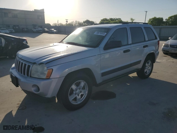 2006 Jeep Grand Cherokee Laredo with VIN 1J4GR48K96C140549, listed as a Copart auction lot 49876955 with 161,575 mi miles and Salvage Title. Bid and sale history available at carsss.com. Image 1.