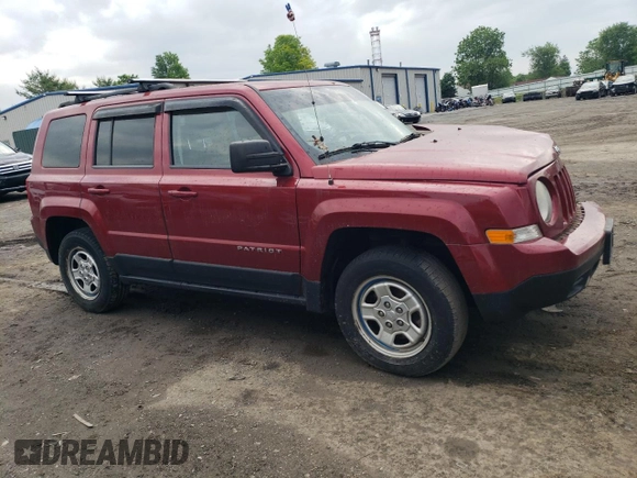 2013 Jeep Patriot Sport z VIN 1C4NJRBB8DD263521, wystawiony jako Copart lot #56344365 z przebiegiem 75 287 mil mil oraz Szkoda całkowita • Salvage title. Historia ofert i sprzedaży dostępna na DreamBid. Obrazek 4.