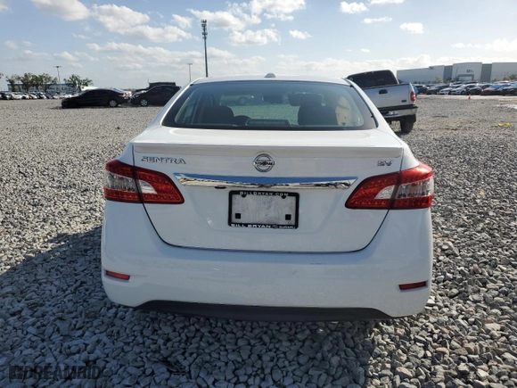 2015 Nissan Sentra S with VIN 3N1AB7AP6FY294637, listed as a Copart auction lot 47928965 with 102,128 mi miles and Salvage Title. Bid and sale history available at carsss.com. Image 6.
