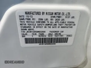 2013 Infiniti M with VIN JN1BY1AR5DM602690, listed as a Copart auction lot 64944925 with 186,302 mi miles and Salvage title. Bid and sale history available at DreamBid. Image 12.
