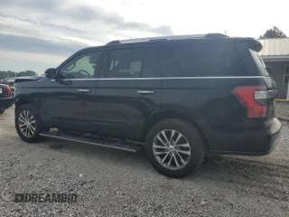 2018 Ford Expedition Limited with VIN 1FMJU2ATXJEA47467, listed as a Copart auction lot 55686285 with 130,505 mi miles and Salvage title. Bid and sale history available at DreamBid. Image 2.