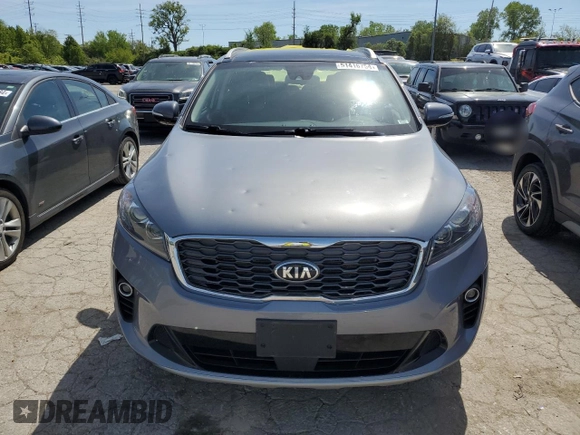 2020 Kia Sorento EX V6 with VIN 5XYPH4A51LG705848, listed as a Copart auction lot 51416754 with 45,666 mi miles and Salvage Title. Bid and sale history available at carsss.com. Image 5.