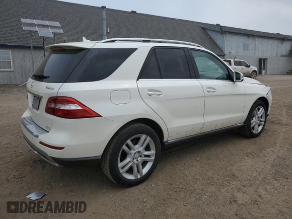 2013 Mercedes-Benz M 350 with VIN 4JGDA5HB9DA203627, listed as a Copart auction lot 60377625 with 128,499 mi miles and Clean title. Bid and sale history available at DreamBid. Image 3.