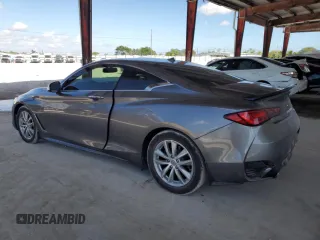 2018 Infiniti Q60 Luxe with VIN JN1EV7EK8JM342142, listed as a Copart auction lot 44695825 with 100,389 mi miles and Non Repairable. Bid and sale history available at DreamBid. Image 2.