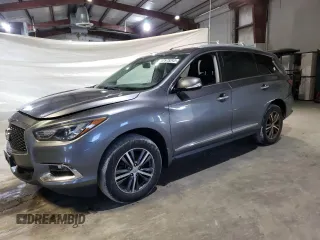 2017 Infiniti QX60 with VIN 5N1DL0MM7HC560545, listed as a Copart auction lot 47575245 with 127,972 mi miles and Clean Title. Bid and sale history available at carsss.com. Image 1.