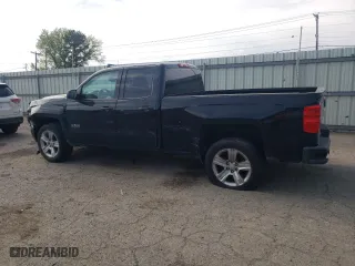 2018 Chevrolet Silverado 1500 Custom with VIN 1GCRCPEC4JZ264250, listed as a Copart auction lot 50383785 with 98,181 mi miles and Salvage Title. Bid and sale history available at carsss.com. Image 2.