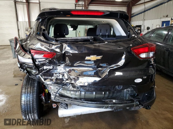 2024 Chevrolet TrailBlazer LT with VIN KL79MPS29RB031314, listed as a Copart auction lot 50805795 with 16,503 mi miles and Salvage Title. Bid and sale history available at DreamBid. Image 6.