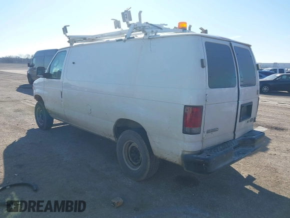 2009 Ford Econoline Cargo with VIN 1FTNE24L89DA84047, listed as a IAAI auction lot 41650399 with 248,505 mi miles and . Bid and sale history available at carsss.com. Image 3.