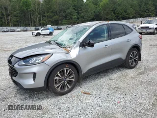 2021 Ford Escape SE with VIN 1FMCU0G64MUA63334, listed as a Copart auction lot 60605785 with 49,985 mi miles and Salvage title. Bid and sale history available at DreamBid. Image 1.
