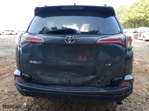 2017 Toyota RAV4 LE with VIN 2T3ZFREVXHW372547, listed as a Copart auction lot 69137144 with 0 mi miles and Salvage Title. Bid and sale history available at carsss.com. Image 6.