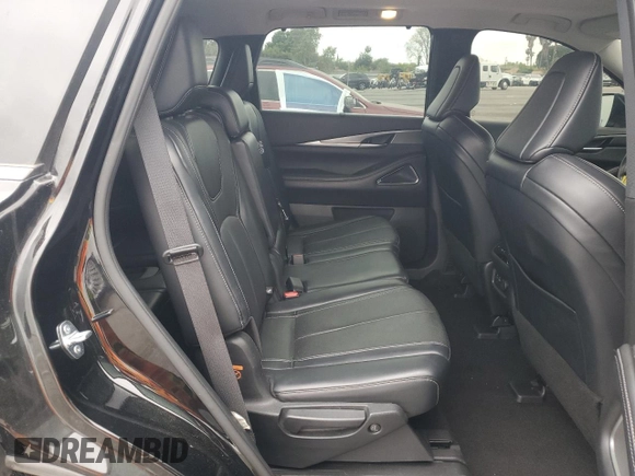 2023 Infiniti QX60 Luxe with VIN 5N1DL1FS5PC368816, listed as a Copart auction lot 54329005 with 54,642 mi miles and Salvage title. Bid and sale history available at DreamBid. Image 11.
