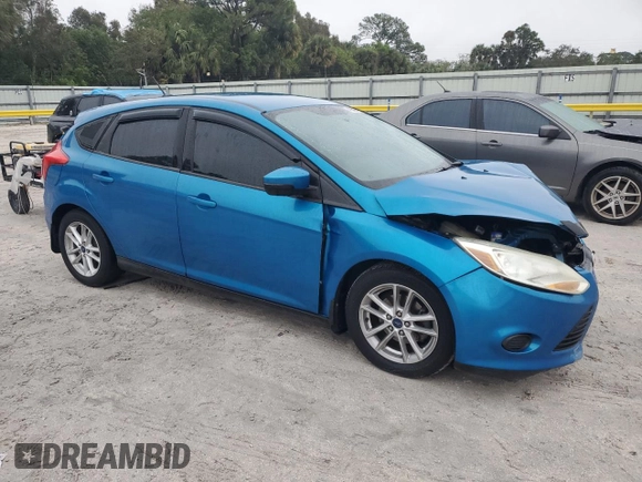 2014 Ford Focus SE with VIN 1FADP3K2XEL360126, listed as a Copart auction lot 42309495 with 134,337 mi miles and Salvage Title. Bid and sale history available at carsss.com. Image 4.
