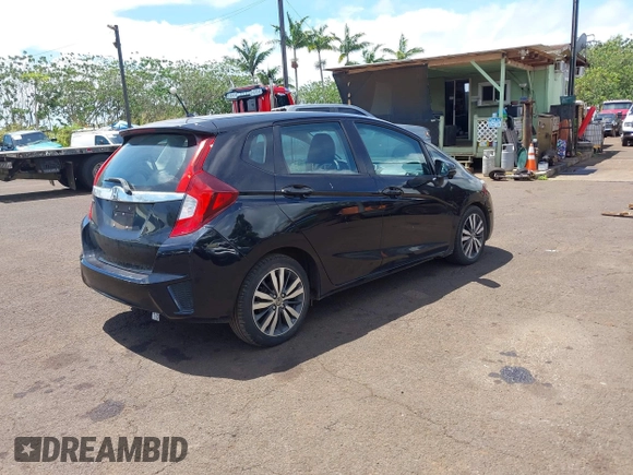 2015 Honda Fit EX-L with VIN 3HGGK5H89FM706018, listed as a IAAI auction lot 42417637 with 36,556 mi miles and . Bid and sale history available at DreamBid. Image 4.