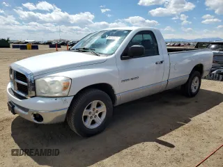 2007 Dodge 1500 SLT with VIN 1D7HA16P87J515042, listed as a Copart auction lot 54118925 with 132,897 mi miles and Salvage Title. Bid and sale history available at DreamBid. Image 1.