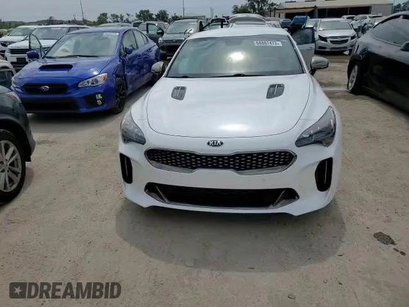 2020 Kia Stinger GT with VIN KNAE35LC0L6072105, listed as a Copart auction lot 68887473 with 42,836 mi miles and Salvage Title. Bid and sale history available at DreamBid. Image 11.