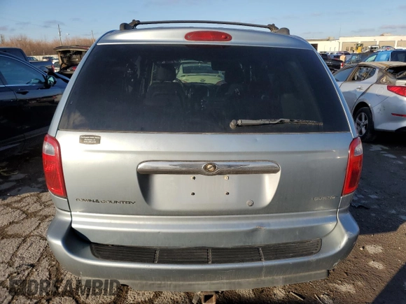 2006 Chrysler Town & Country LWB Touring with VIN 2A4GP54L16R608968, listed as a Copart auction lot 88060355 with 180,276 mi miles and Non Repairable. Bid and sale history available at carsss.com. Image 6.