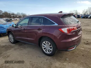 2016 Acura RDX with VIN 5J8TB4H34GL007458, listed as a Copart auction lot 47103335 with 97,484 mi miles and Salvage Title. Bid and sale history available at carsss.com. Image 2.