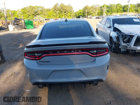 2021 Dodge Charger R/T with VIN 2C3CDXCT8MH594715, listed as a IAAI auction lot 42257288 with 11,570 mi miles and . Bid and sale history available at DreamBid. Image 16.