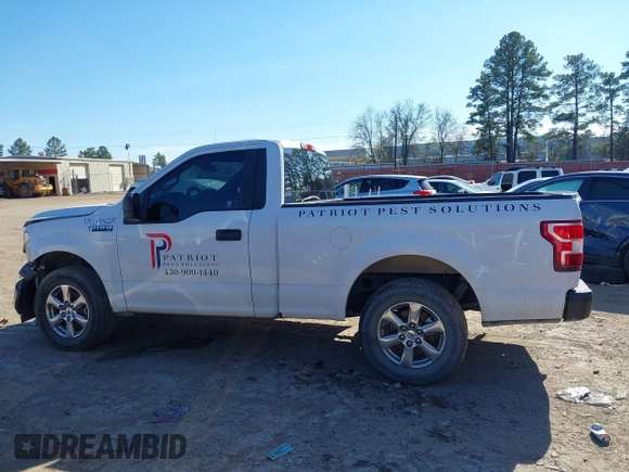 2018 Ford F-150 XL with VIN 1FTMF1CB6JKE60661, listed as a IAAI auction lot 41276885 with 142,090 mi miles. Bid and sale history available at carsss.com. Image 15.