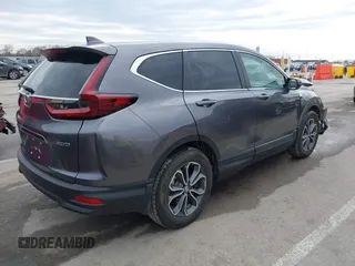 2021 Honda CR-V EX with VIN 7FARW2H56ME017687, listed as a IAAI auction lot 41653850 with 13,571 mi miles. Bid and sale history available at carsss.com. Image 4.