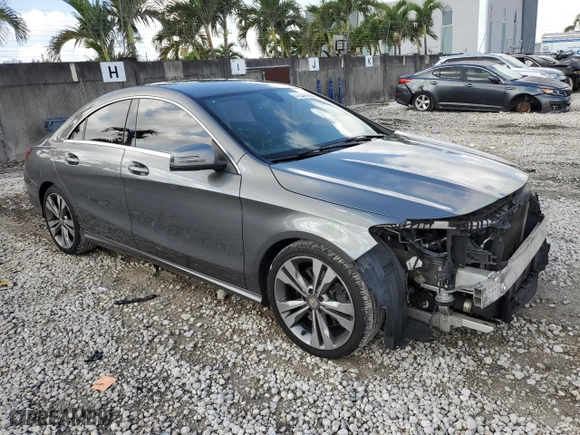 2014 Mercedes-Benz CLA-Class CLA 250 with VIN WDDSJ4EB4EN059009, listed as a Copart auction lot 51234315 with 163,926 mi miles and Salvage Title. Bid and sale history available at carsss.com. Image 4.