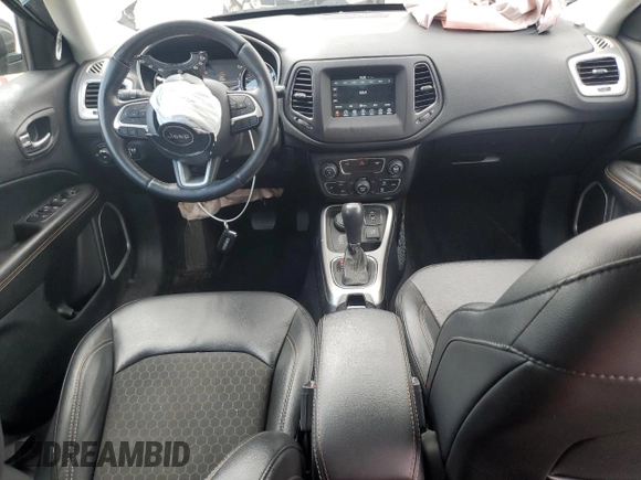 2019 Jeep Compass Altitude с VIN 3C4NJDBB2KT712170, выставлен на аукционе Copart как лот 61416485 с пробегом 48 866 миль миль и Списание • Salvage title. История ставок и продаж доступна на DreamBid. Изображение 8.