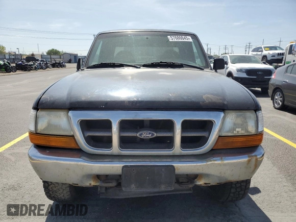 1999 Ford Ranger XLT z VIN 1FTZR15X9XPA87648, wystawiony jako Copart lot #57686645 z przebiegiem 254 120 mil mil oraz Czysty tytuł • Clean title. Historia ofert i sprzedaży dostępna na DreamBid. Obrazek 5.