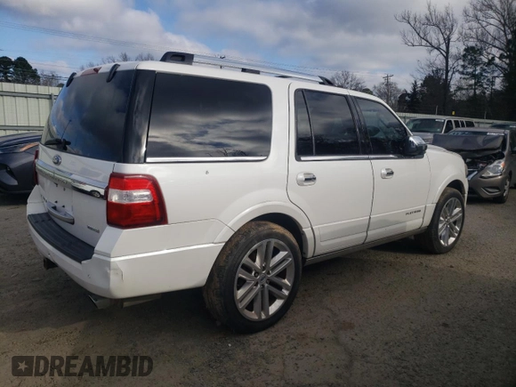 2015 Ford Expedition Platinum with VIN 1FMJU1LT2FEF28179, listed as a Copart auction lot 46353575 with Not provided miles and Salvage title. Bid and sale history available at DreamBid. Image 3.