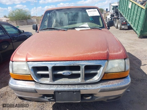 1998 Ford Ranger XL with VIN 1FTZR15U3WPB55172, listed as a IAAI auction lot 41693488 with 167,472 mi miles. Bid and sale history available at carsss.com. Image 6.